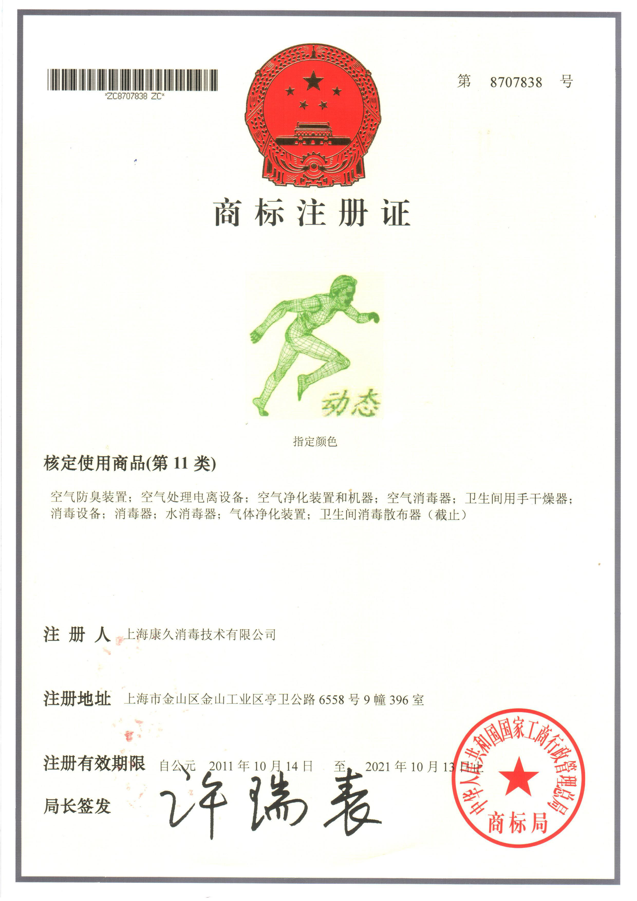 “克孜勒苏商标注册证动态